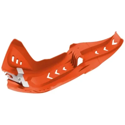 Osłona silnika Fortress Skid Plate pomarańczowy z osłoną Pro-Link do KTM, Husqvarna, Gas Gas - POLISPORT Osłona silnika Fortress Skid Plate pomarańczowy z osłoną Pro-Link do KTM, Husqvarna, Gas Gas - POLISPORT