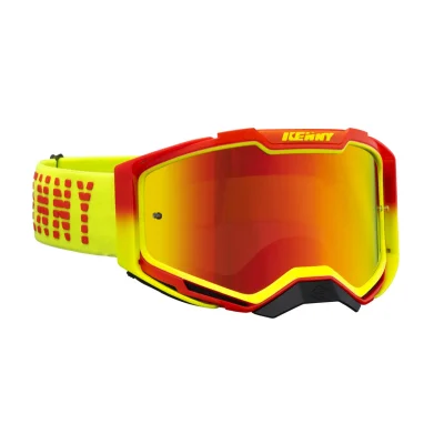 Gogle Ventury żółty fluo/czerwony szybka czerwone lustro - Kenny Racing Gogle Ventury żółty fluo/czerwony szybka czerwone lustro - Kenny Racing