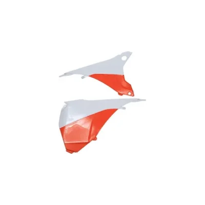 Osłony airboxa puszki filtra powietrza Polisport pomarańczowo-białe (8455200001)