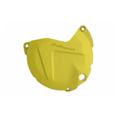 Osłona pokrywy sprzęgła KTM XCF/SXF 250/350 13-15, EXCF/XCW 12-16, Husqvarna FC 250/350 14-15, FE250/350 14-16 żółty - POLISPORT