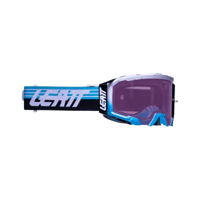 Gogle Velocity 5.5 Iriz Aqua Purple niebieski/biały/czarny szybka fioletowa lustrzana - Leatt
