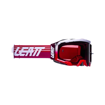Gogle Velocity 5.5 Red Rose czerwony/biały szybka dymione lustro różowe złoto - Leatt