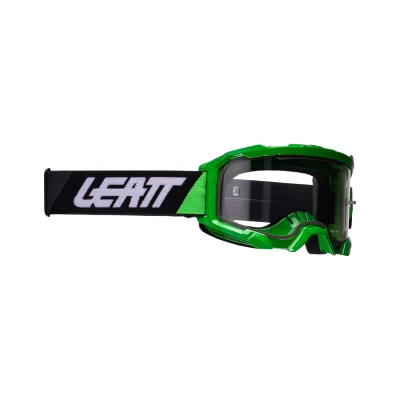 Gogle Velocity 4.5 Neon Lime zielony fluo/czarny szybka przeźroczysta - Leatt