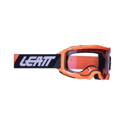 Gogle Velocity 4.5 Neon Orange pomarańczowy fluo/czarny szybka przeźroczysta - Leatt