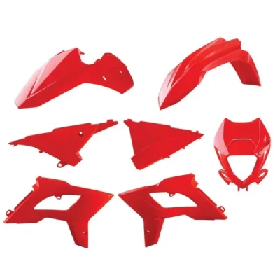 Zestaw plastików Body Kit Polisport Beta 2T 250 300 RR 13-17 Beta czerwony (91085) Zestaw plastików Body Kit Polisport Beta 2T 250 300 RR 13-17 Beta czerwony (91085)