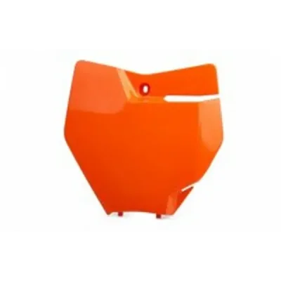 Tablica pod numer startowy Polisport pomarańczowa fluorescencyjna (8664900006)