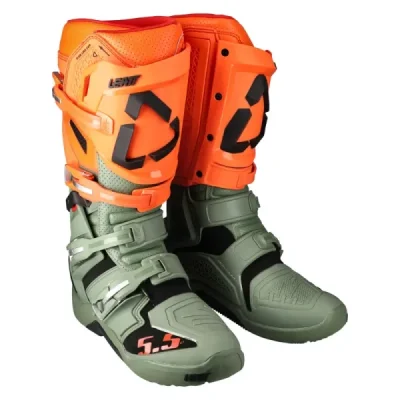 Leatt Buty Cross 5.5 Flexlock Enduro Boots Cactus Zielony/Pomarańczowy 45.5 / 29.5 Cm Leatt Buty Cross 5.5 Flexlock Enduro Boots Cactus Zielony/Pomarańczowy 45.5 / 29.5 Cm
