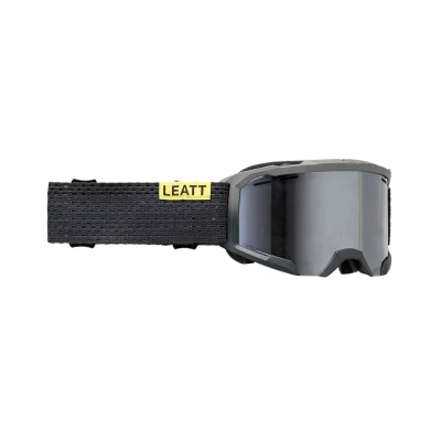 Gogle rowerowe Velocity 4.0 X-Flow MTB Iriz Granite grafitowy/żółty szybka srebrna lustro - Leatt