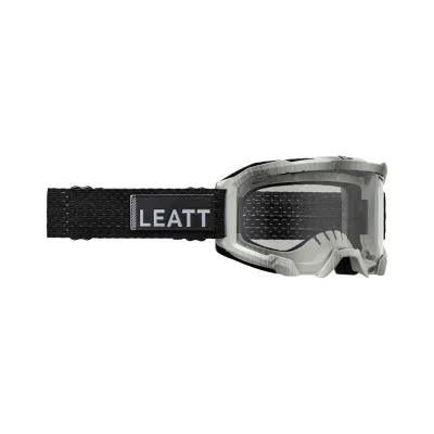 Gogle rowerowe Velocity 4.0 MTB Brushed czarny szybka przeźroczysta - Leatt Gogle rowerowe Velocity 4.0 MTB Brushed czarny szybka przeźroczysta - Leatt