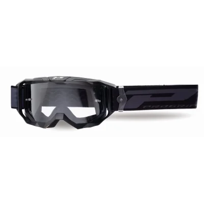 Gogle Vision TR czarny mat szybka przeźroczysta - Progrip Gogle Vision TR czarny mat szybka przeźroczysta - Progrip