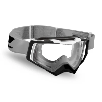 Gogle Rapid TR szary/czarny/biały szybka antiscratch - Progrip Gogle Rapid TR szary/czarny/biały szybka antiscratch - Progrip