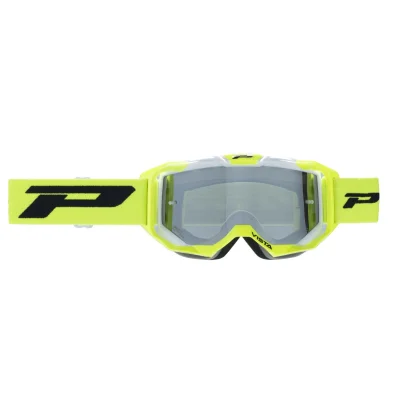 Gogle Vista FL żółty fluo/biały szybka srebrna light sensitive + gratis - Progrip Gogle Vista FL żółty fluo/biały szybka srebrna light sensitive + gratis - Progrip