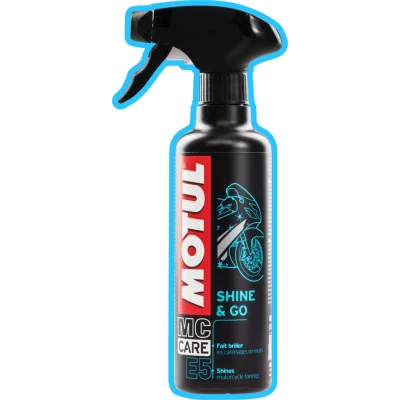 E5 shine go 400 ml (Czyszczenie i ochrona lakieru) atomizer - Motul E5 shine go 400 ml (Czyszczenie i ochrona lakieru) atomizer - Motul