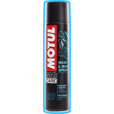 E9 wash wax spray 400 ml (Czyszczenie i ochrona lakieru) - Motul E9 wash wax spray 400 ml (Czyszczenie i ochrona lakieru) - Motul