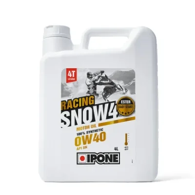 Olej do skuterków śnieżnych Snow Racing 0W40 100% syntetyk 4L - Ipone Olej do skuterków śnieżnych Snow Racing 0W40 100% syntetyk 4L - Ipone