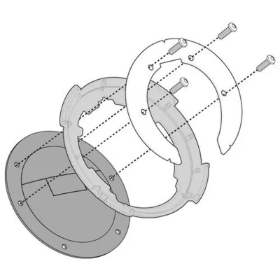 Mocowanie Tanklock KTM Duke 125 '11 - Kappa Mocowanie Tanklock KTM Duke 125 '11 - Kappa