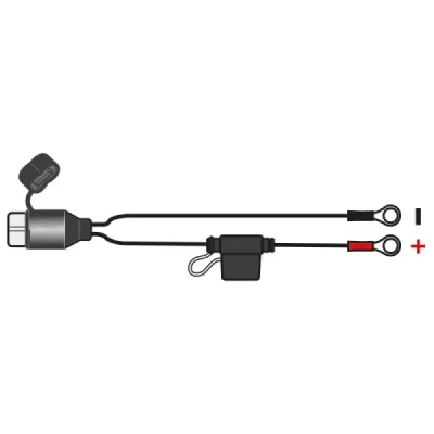 Przewód z bezpiecznikiem do ładowarek Oximiser/Maximiser i gniazd USB - Oxford Przewód z bezpiecznikiem do ładowarek Oximiser/Maximiser i gniazd USB - Oxford
