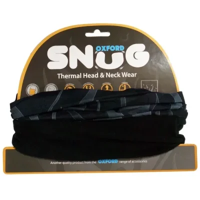 Oxford Kołnierz Termiczny Snug Flames Czarny/Szary Oxford Kołnierz Termiczny Snug Flames Czarny/Szary
