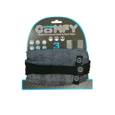 Oxford Kołnierz Wielofunkcyjny Wiatroodporny Comfy 3 Sztuki W Opakowaniu Herringbone Oxford Kołnierz Wielofunkcyjny Wiatroodporny Comfy 3 Sztuki W Opakowaniu Herringbone