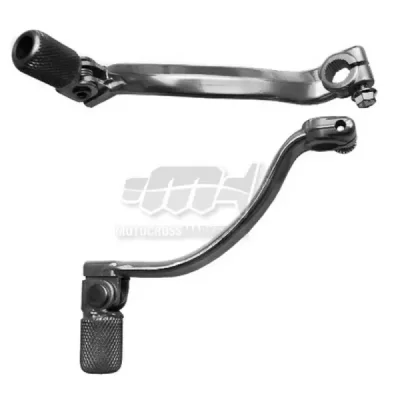 Dźwignia zmiany biegów M.C. Honda CR 125 87-07 aluminiowa srebrny końcówka stalowa (LCA4330) Dźwignia zmiany biegów M.C. Honda CR 125 87-07 aluminiowa srebrny końcówka stalowa (LCA4330)