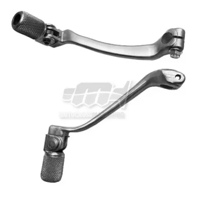 Dźwignia zmiany biegów M.C. Honda CRF 450 R 02-16 aluminiowa srebrny końcówka stalowa (LCA4302) Dźwignia zmiany biegów M.C. Honda CRF 450 R 02-16 aluminiowa srebrny końcówka stalowa (LCA4302)