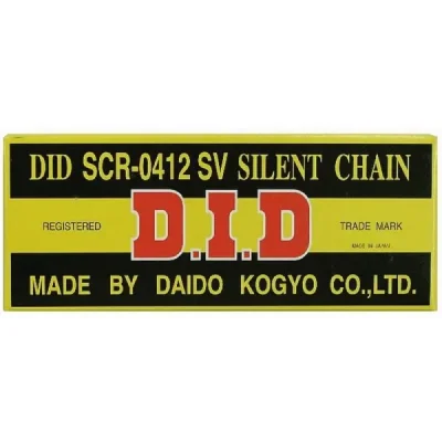 Łańcuch rozrządu SCR0412SV liczba ogniw 106, fabrycznie zakuty, płytkowy pasuje do HONDA 250R Łańcuch rozrządu SCR0412SV liczba ogniw 106, fabrycznie zakuty, płytkowy pasuje do HONDA 250R