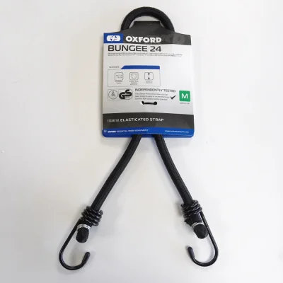 Taśma zabezpieczająca bagaż Bungee 10mm x 600mm - Oxford Taśma zabezpieczająca bagaż Bungee 10mm x 600mm - Oxford