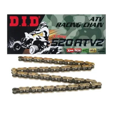 Łańcuch napędowy DID 520 ATV2 102 X-Ring G&B otwarty z zapinką złoty - DID520ATV2G&B-102 Łańcuch napędowy DID 520 ATV2 102 X-Ring G&B otwarty z zapinką złoty - DID520ATV2G&B-102