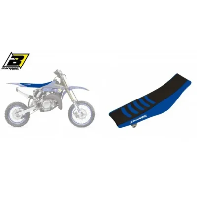 Blackbird Pokrowiec / Poszycie Na Siedzenie Yamaha Yz 65 '19-'22 Double Grip 3 Niebieski Czarny Blackbird Pokrowiec / Poszycie Na Siedzenie Yamaha Yz 65 '19-'22 Double Grip 3 Niebieski Czarny