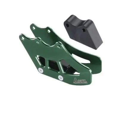 Prowadnica łańcucha komplet Accel Kawasaki Suzuki zielona (CG06GR)