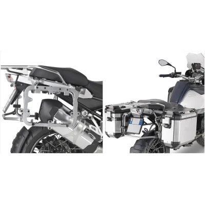 Adapter do oryginalnego stelaża kufrów bocznych Monokey Cam Side BMW R 1250GS Adventure '19-'21 - Kappa