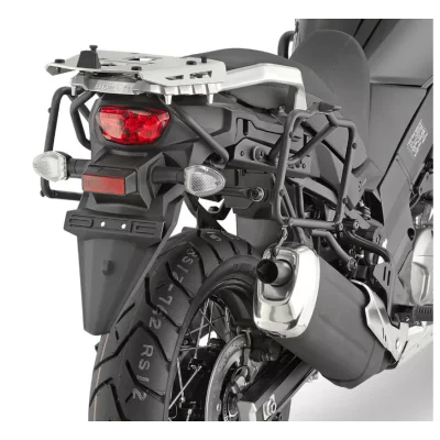 Stelaż kufrów bocznych Monokey Suzuki DL 650 V Strom '17-'22 pod kufry K-Venture Alu/K'Mission Alu - Kappa Stelaż kufrów bocznych Monokey Suzuki DL 650 V Strom '17-'22 pod kufry K-Venture Alu/K'Mission Alu - Kappa
