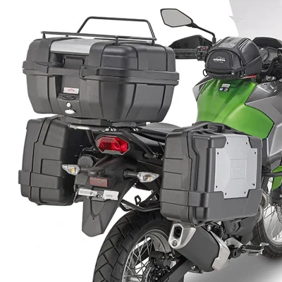 Stelaż kufrów bocznych Monokey Kawasaki Versys X 300 '17-'19 pod kufry K-Venture Alu/K'Mission Alu - Kappa Stelaż kufrów bocznych Monokey Kawasaki Versys X 300 '17-'19 pod kufry K-Venture Alu/K'Mission Alu - Kappa