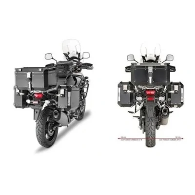 Stelaż kufrów bocznych Monokey Cam Side Suzuki DL 1000 V-Strom '14-'16/DL 1000 V-Strom '17-'19 pod kufry KFR K'Force Alu - Kappa Stelaż kufrów bocznych Monokey Cam Side Suzuki DL 1000 V-Strom '14-'16/DL 1000 V-Strom '17-'19 pod kufry KFR K'Force Alu - Kappa