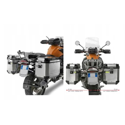 Stelaż kufrów bocznych Monokey Cam Side BMW R 1200 GS '04-'12/R 1200 GS Adventure '06-'13 pod kufry KFR K'Force Alu - Kappa