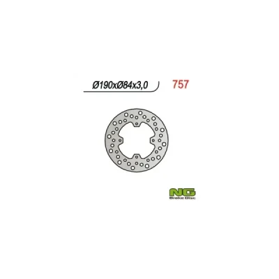 Tarcza hamulcowa NG tył Yamaha YZ 80 85 93-16 (NG757) Tarcza hamulcowa NG tył Yamaha YZ 80 85 93-16 (NG757)