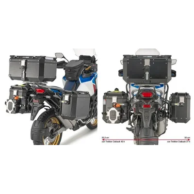 Stelaż kufrów bocznych Monokey Cam Side Honda CRF 1100L Africa Twin Adventure Sports '20 pod kufry KFR K'Force Alu - Kappa Stelaż kufrów bocznych Monokey Cam Side Honda CRF 1100L Africa Twin Adventure Sports '20 pod kufry KFR K'Force Alu - Kappa