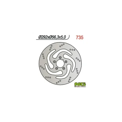 Tarcza hamulcowa NG przód do Harley-Davidson 883 1200 1450 1584 1690 1340 (NG735) Tarcza hamulcowa NG przód do Harley-Davidson 883 1200 1450 1584 1690 1340 (NG735)