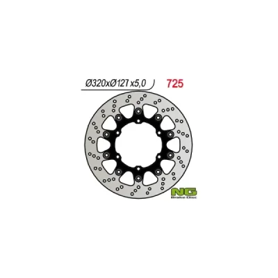 Tarcza hamulcowa NG przód  KTM 320 MM SUPERMOTO 320 (NG725)