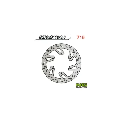 Tarcza hamulcowa NG przód Suzuki DRZ 400 E S 00-09 RM 125 250 96-08 Yamaha YZ YZF WR (NG719) Tarcza hamulcowa NG przód Suzuki DRZ 400 E S 00-09 RM 125 250 96-08 Yamaha YZ YZF WR (NG719)