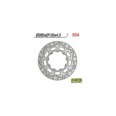 Tarcza hamulcowa NG przód Kawasaki KLR 650 90-12 (NG694) Tarcza hamulcowa NG przód Kawasaki KLR 650 90-12 (NG694)
