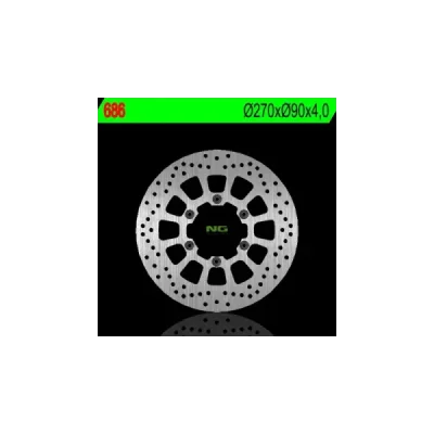 Tarcza hamulcowa NG przód Malaguti 125 250 400 500 (NG686) Tarcza hamulcowa NG przód Malaguti 125 250 400 500 (NG686)