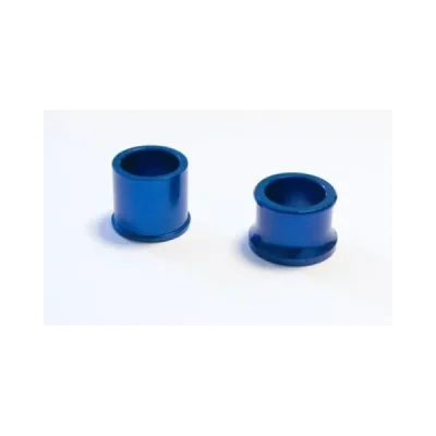 Tuleje dystansowe koła przedniego niebieskie Yamaha YZ 125/250 02-07, YZF 250 02-06, YZF 426 02, YZF 450 03-07 - Bearing Worx