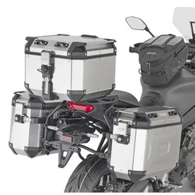 Stelaż kufrów bocznych Monokey Yamaha Tracer 9 '21 pod kufry K-Venture Alu/K'Mission Alu - Kappa Stelaż kufrów bocznych Monokey Yamaha Tracer 9 '21 pod kufry K-Venture Alu/K'Mission Alu - Kappa