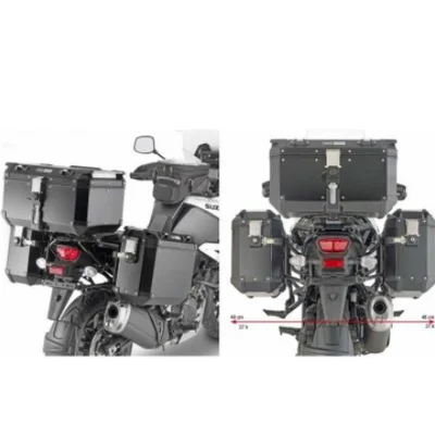 Stelaż kufrów bocznych Monokey Cam Side Suzuki V-Strom 1050 '20/V Strom 1050 XT '20 pod kufry KFR K'Force Alu - Kappa