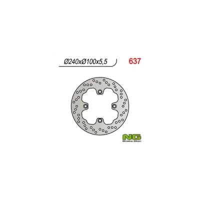 Tarcza hamulcowa NG tył Kawasaki ZZR 600 93-03 ZR7 98-03 ZR (NG637) Tarcza hamulcowa NG tył Kawasaki ZZR 600 93-03 ZR7 98-03 ZR (NG637)