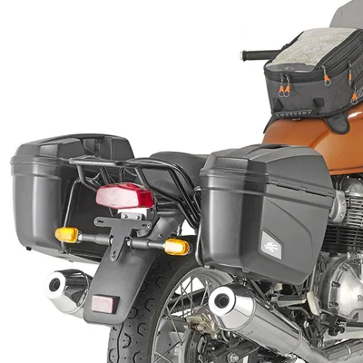 Stelaż kufrów bocznych Monokey Royal Enfield Interceptor 650 '19-'22 czarny - Kappa