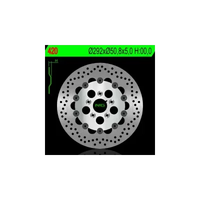 Tarcza hamulcowa NG przód do Harley-Davidson 883 1200 1340 1450 (NG420) Tarcza hamulcowa NG przód do Harley-Davidson 883 1200 1340 1450 (NG420)