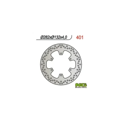 Tarcza hamulcowa NG przód Yamaha TZR 50 T-MAX 500 TZR 50`00-05 XP 500 T-MAX`01-03 (NG401) Tarcza hamulcowa NG przód Yamaha TZR 50 T-MAX 500 TZR 50`00-05 XP 500 T-MAX`01-03 (NG401)