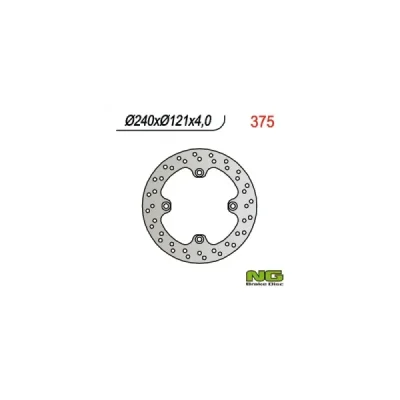 Tarcza hamulcowa NG tył  Honda CR 125 98-01 CR 250 97-01 (NG375)